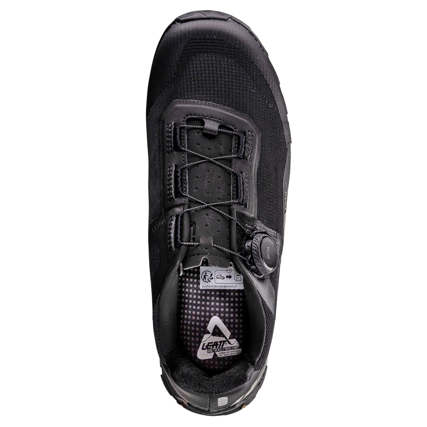 Leatt ProClip 6.0 Trail Boa Shoes - US 10 - Black - Image 4
