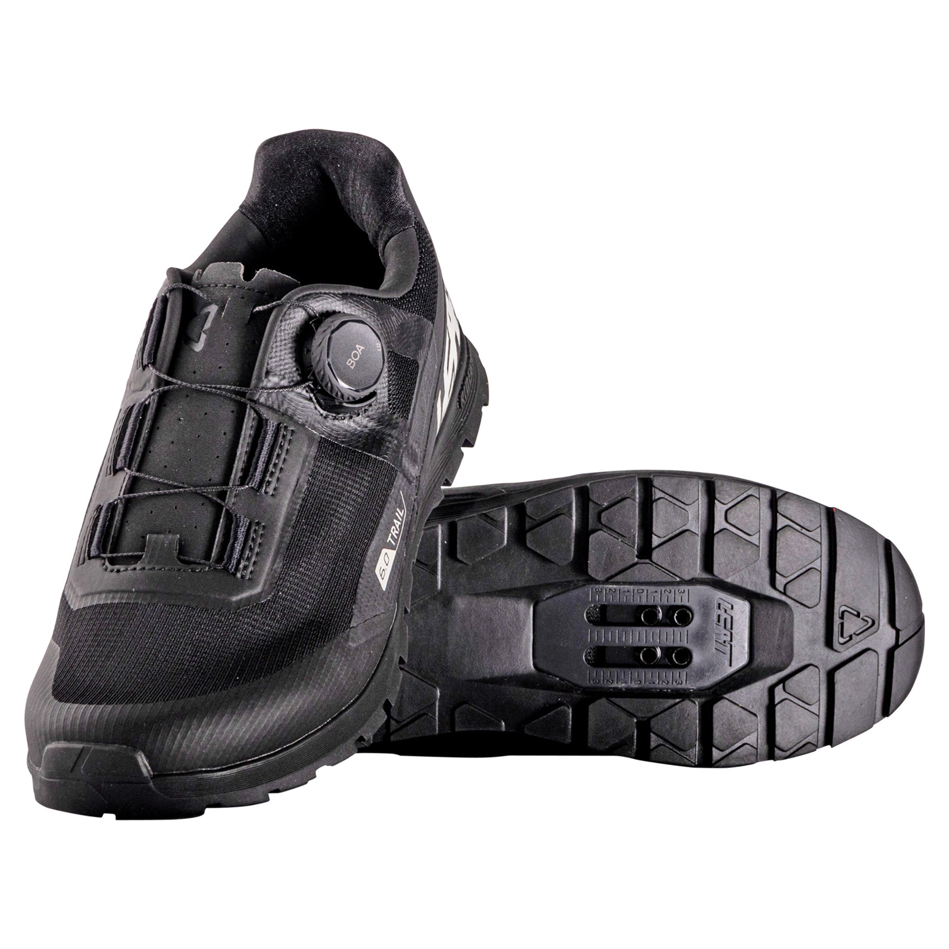 Leatt ProClip 6.0 Trail Boa Shoes - US 6 - Black - Image 3