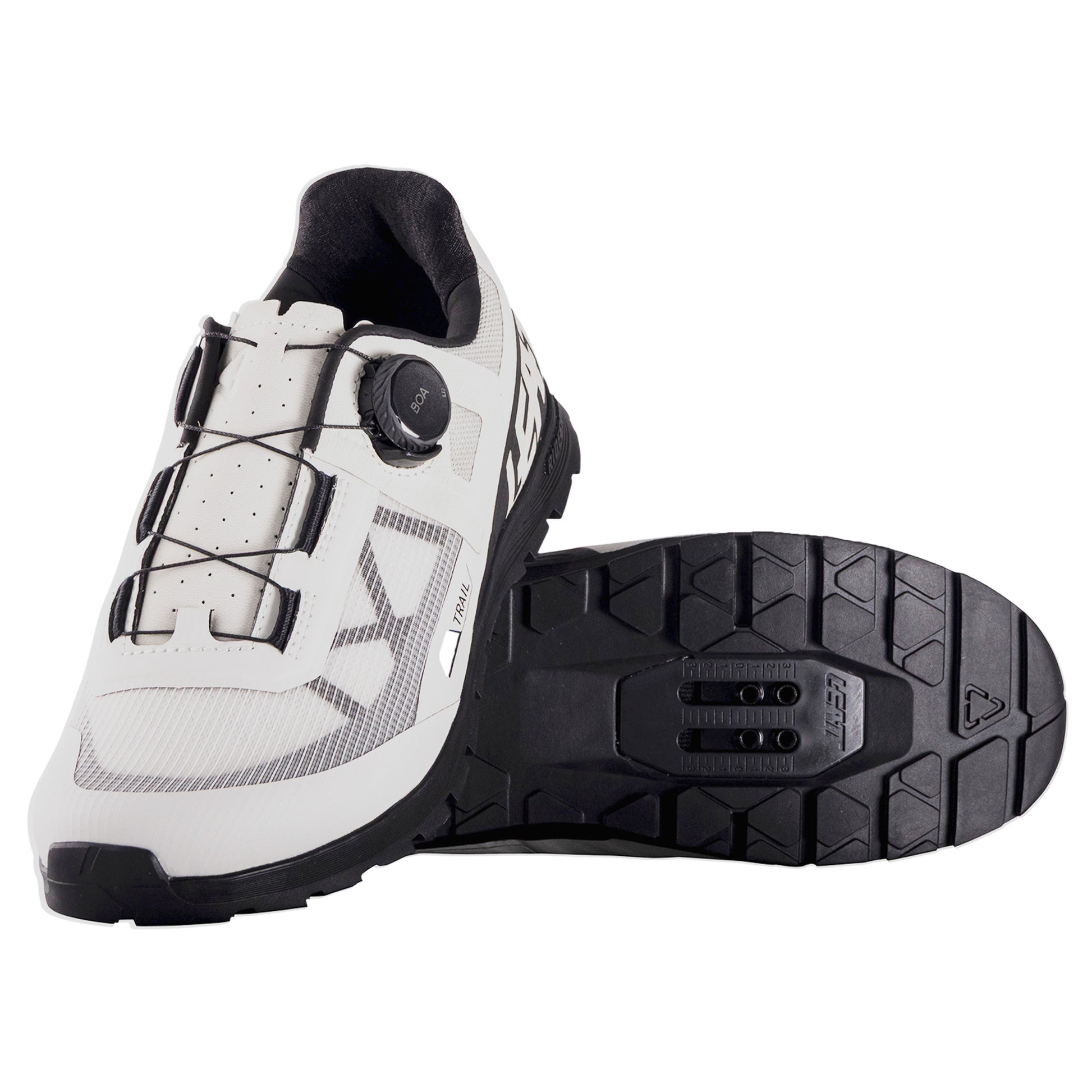 Leatt ProClip 6.0 Trail Boa Women's Shoes - US 6 - Cream White - Image 3