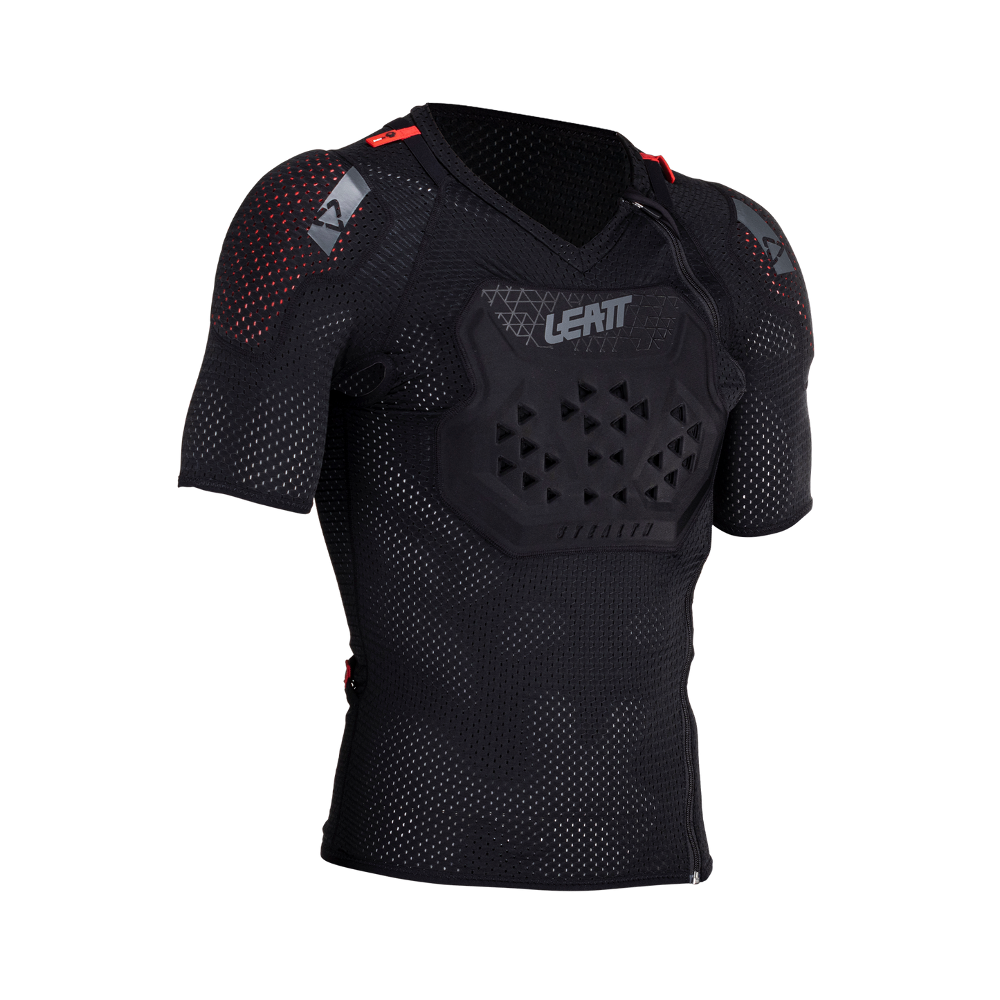 Leatt ReaFlex Stealth Body Protection Tee - M - Black - Image 1