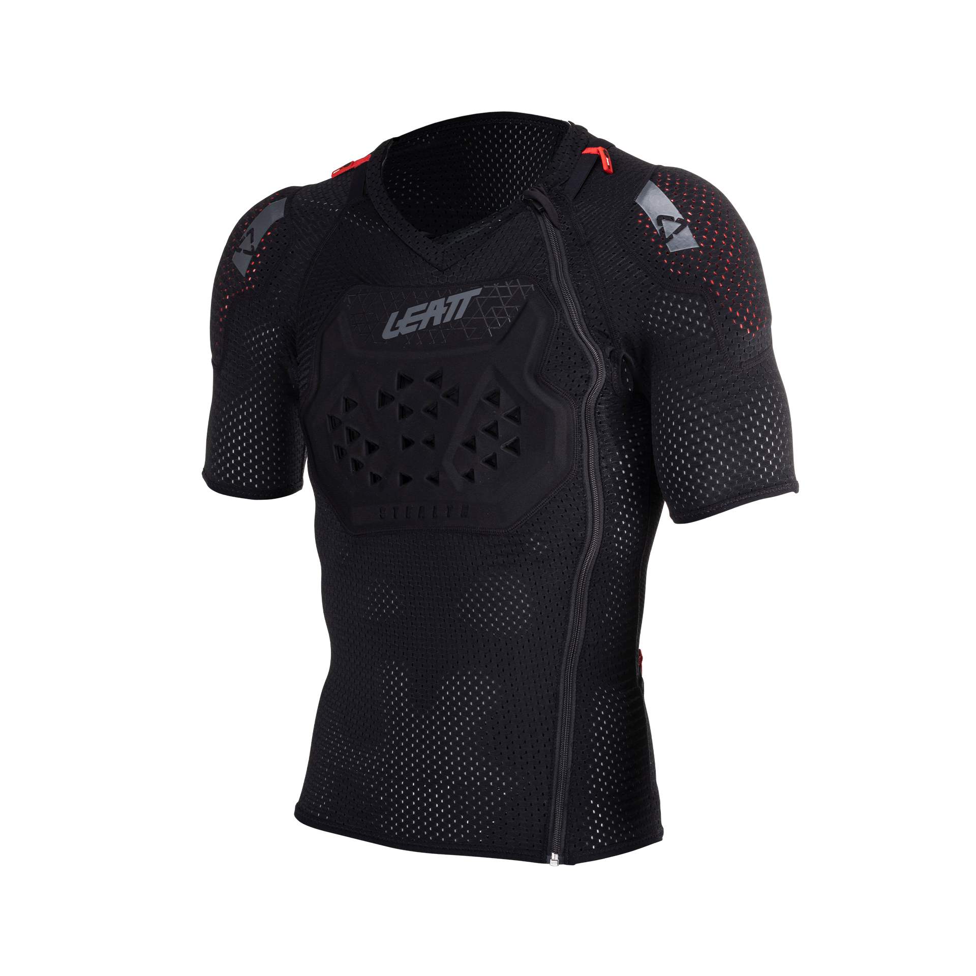 Leatt ReaFlex Stealth Body Protection Tee - XL - Black - Image 2