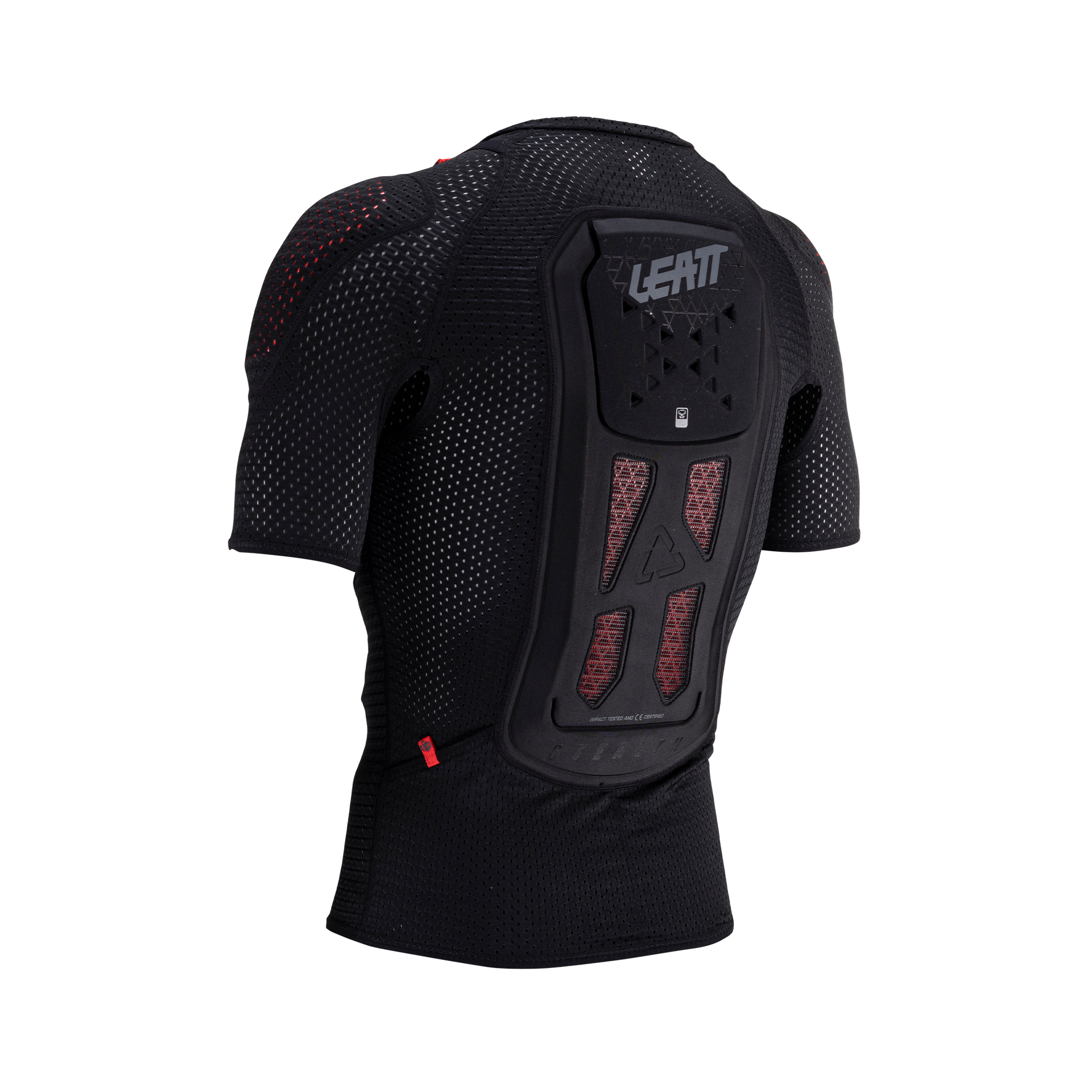 Leatt ReaFlex Stealth Body Protection Tee - XS - Black - Image 3