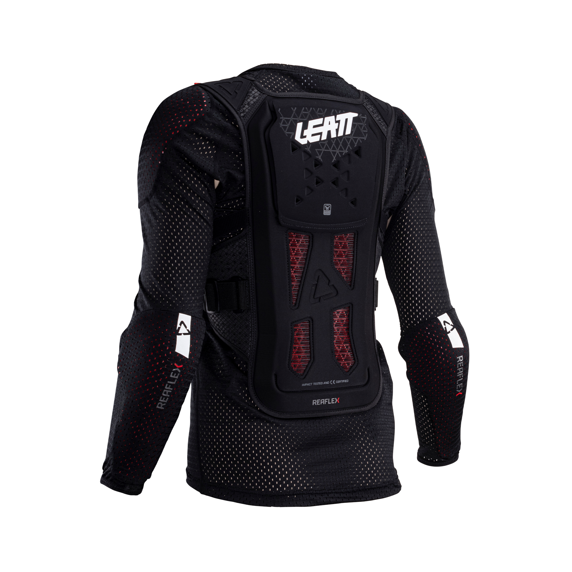 Leatt ReaFlex Women's Body Protector - Women's 2XS - Black - Image 4