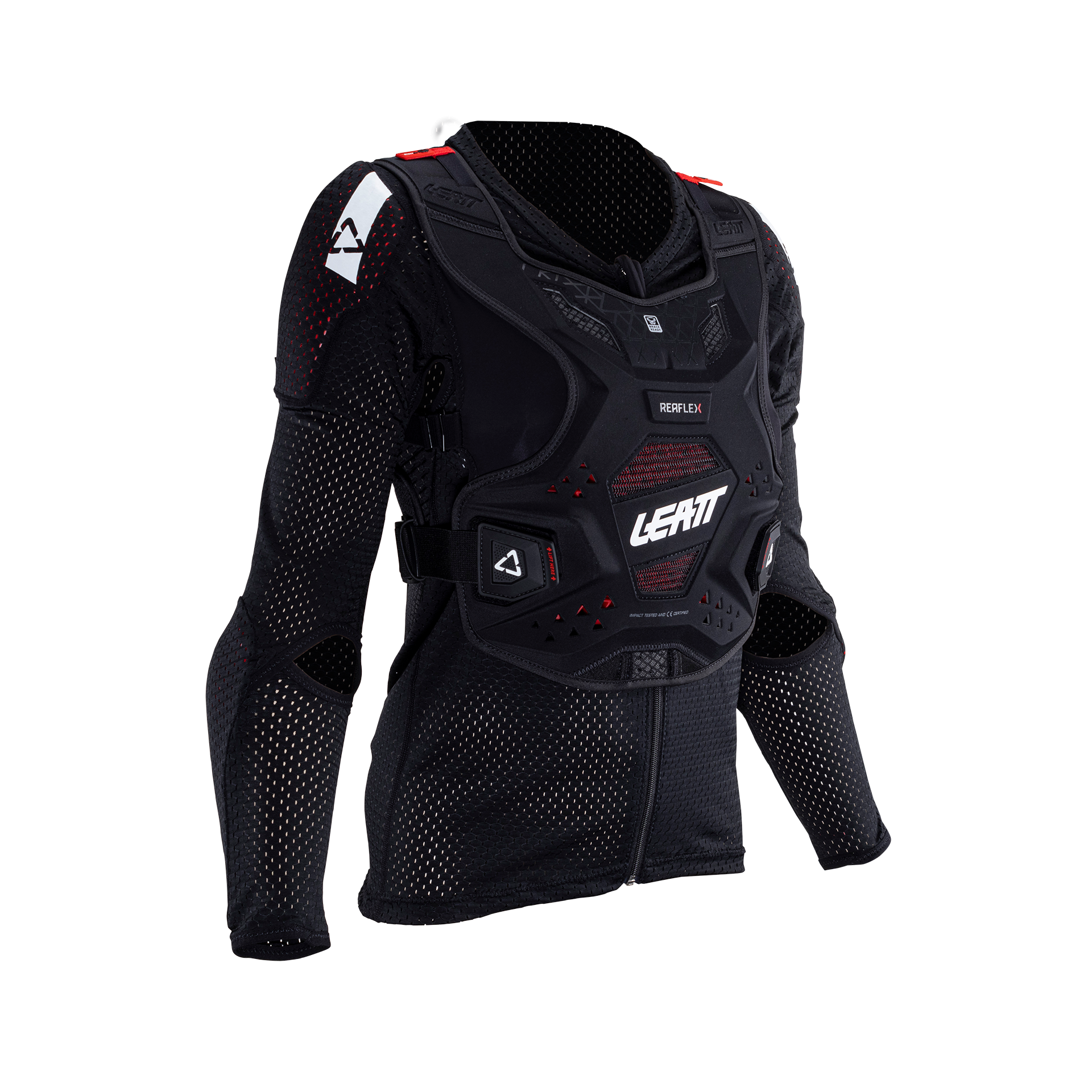 Leatt ReaFlex Women's Body Protector - Women's XS - Black - Image 1