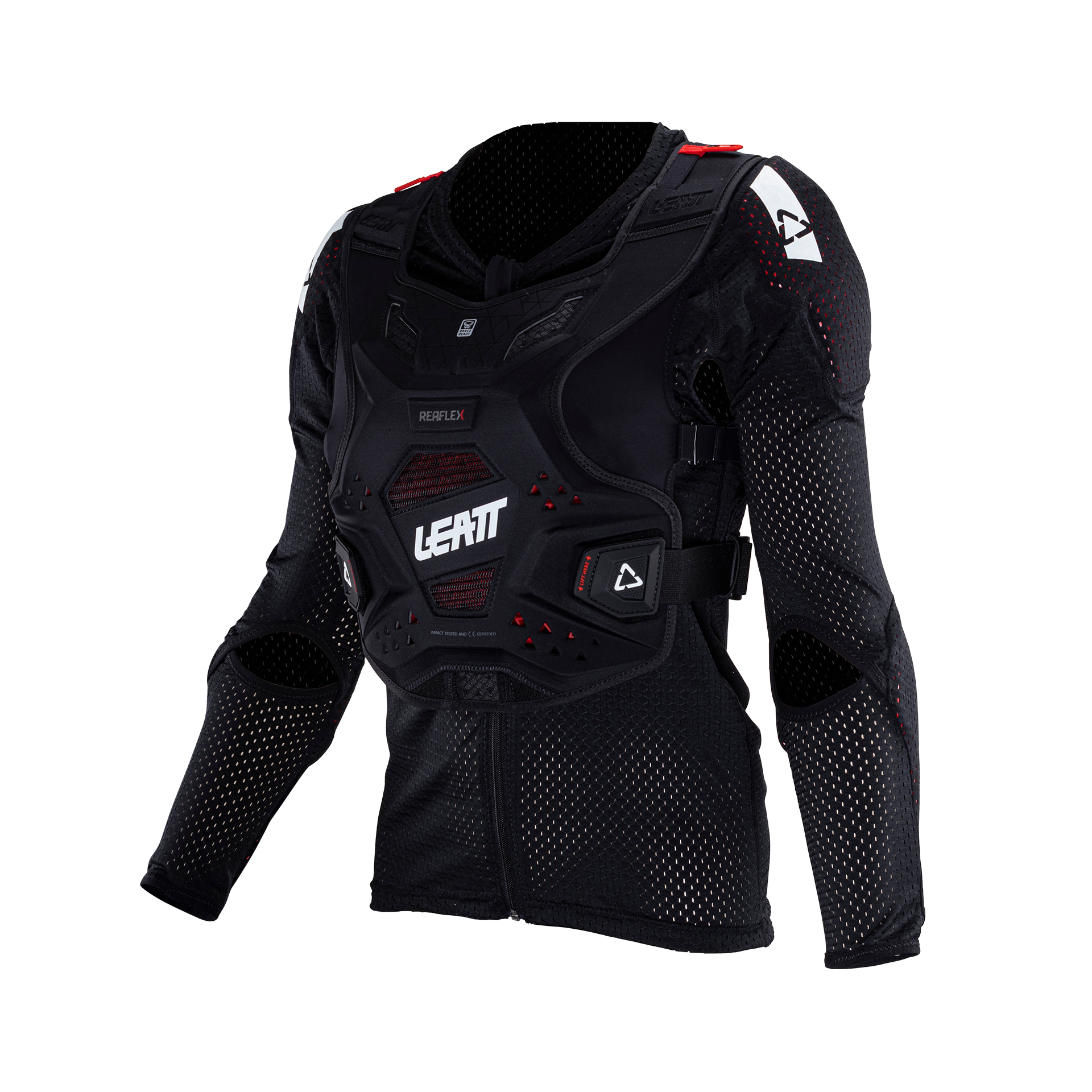 Leatt ReaFlex Women's Body Protector - Women's XS - Black - Image 2