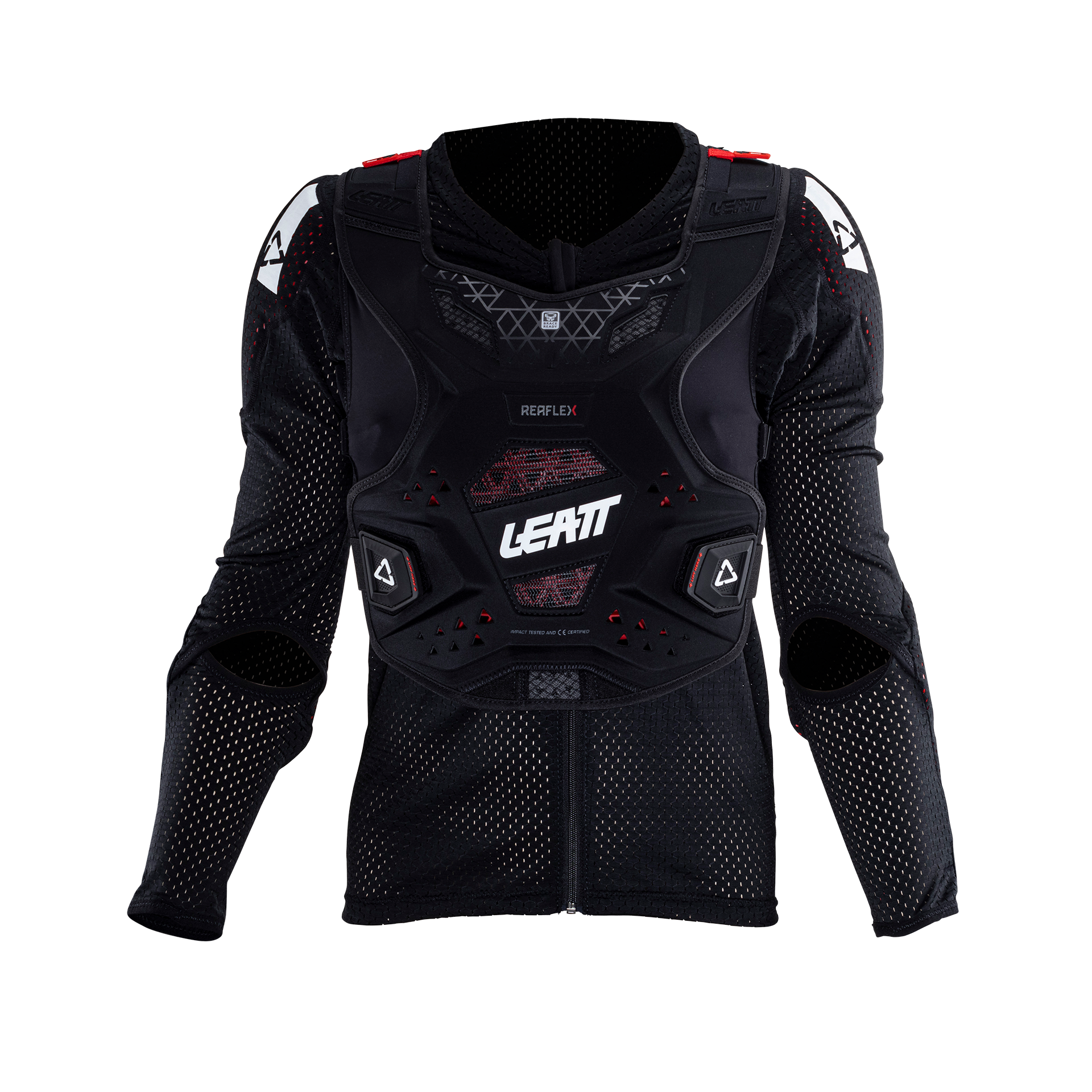 Leatt ReaFlex Women's Body Protector - Women's XS - Black - Image 3