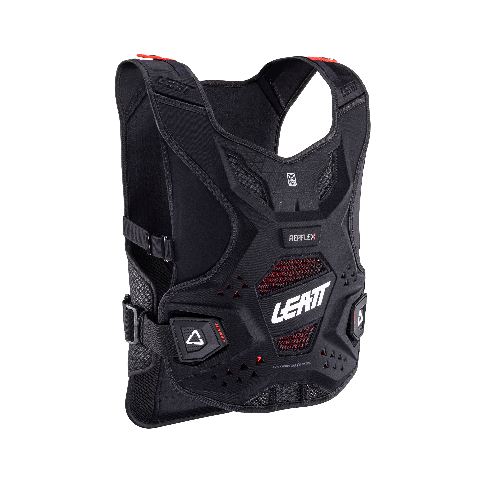 Leatt ReaFlex Women's Chest Protector - Women's 2XS-XS - Black - Image 1