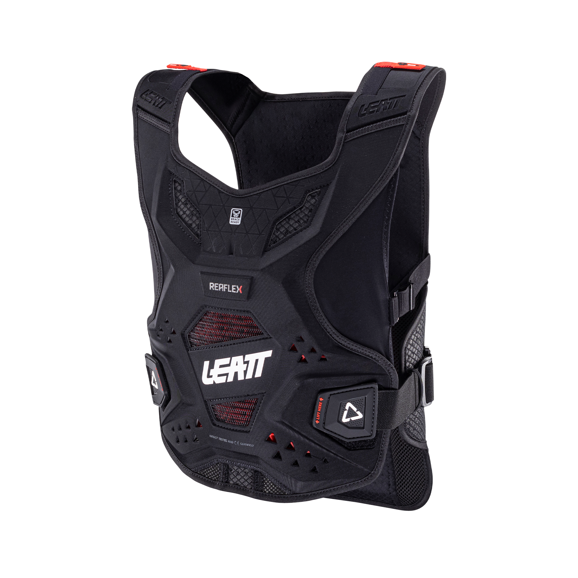Leatt ReaFlex Women's Chest Protector - Women's S-M - Black - Image 2