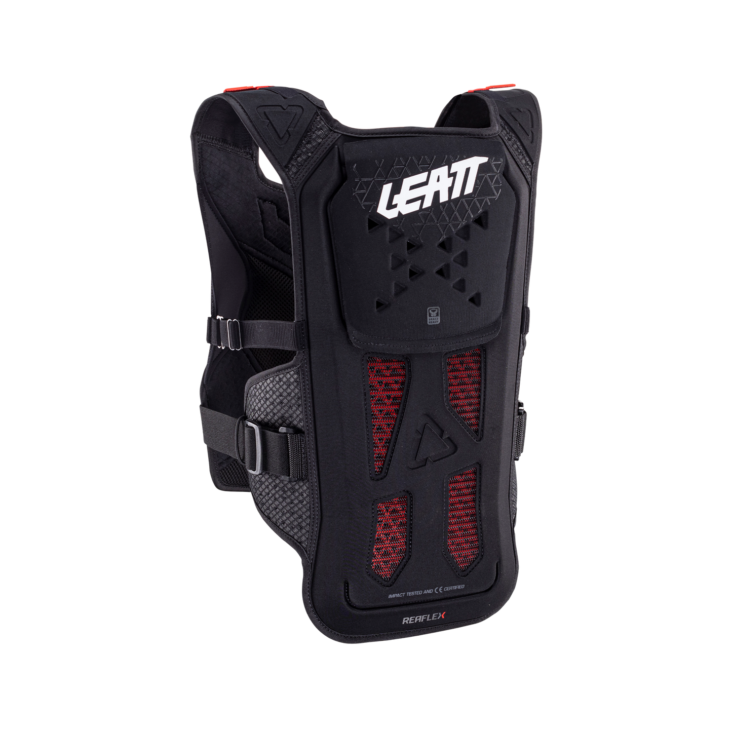 Leatt ReaFlex Women's Chest Protector - Women's S-M - Black - Image 3