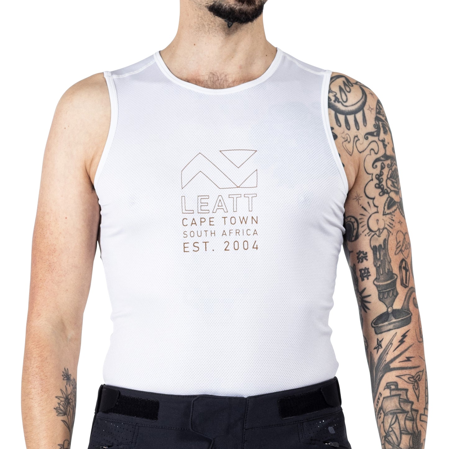 Leatt Sleeveless Base Shirt - M - White - Image 3