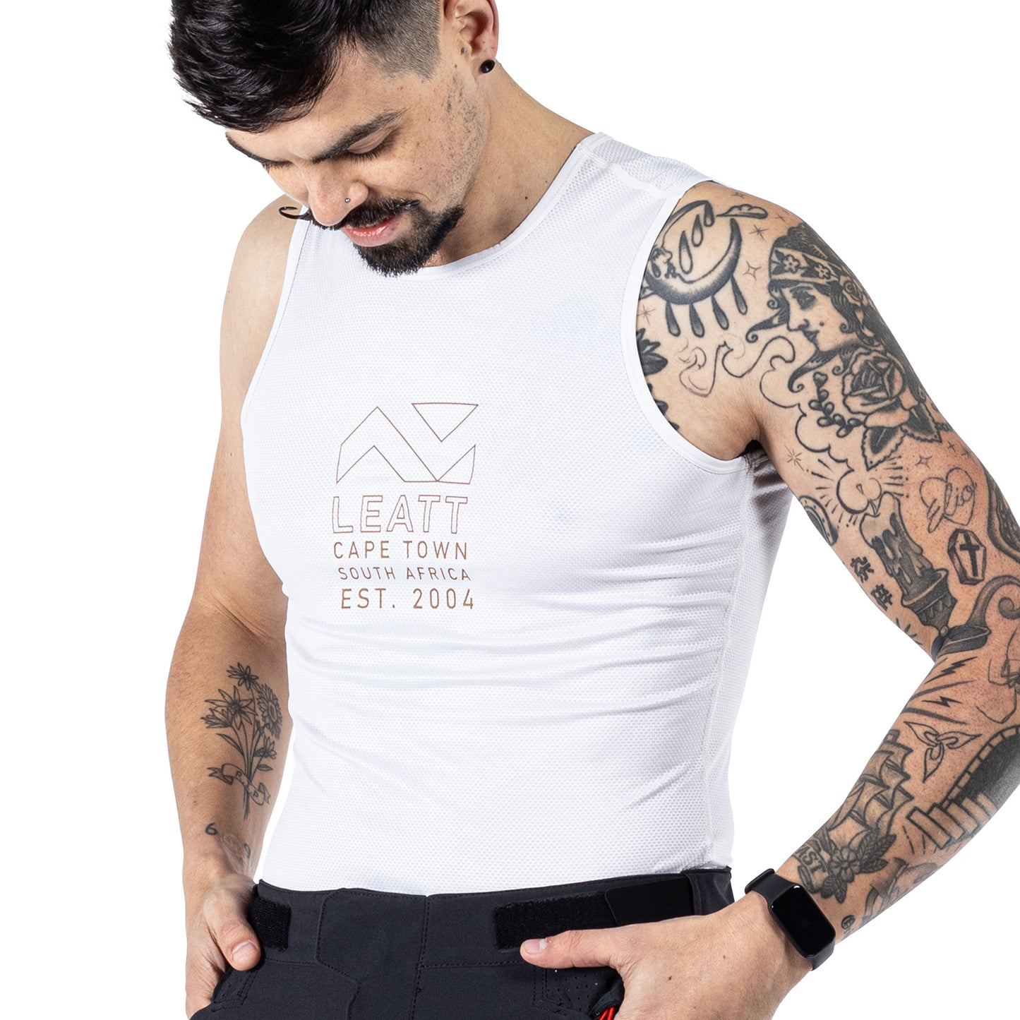 Leatt Sleeveless Base Shirt - M - White - Image 5