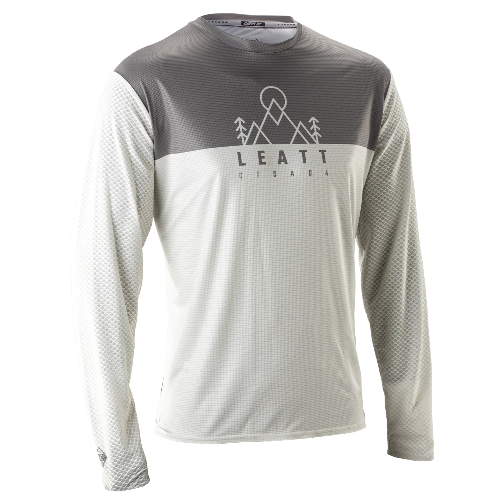 Leatt Trail 3.0 Long Sleeve Jersey - S - Cream White - Image 1