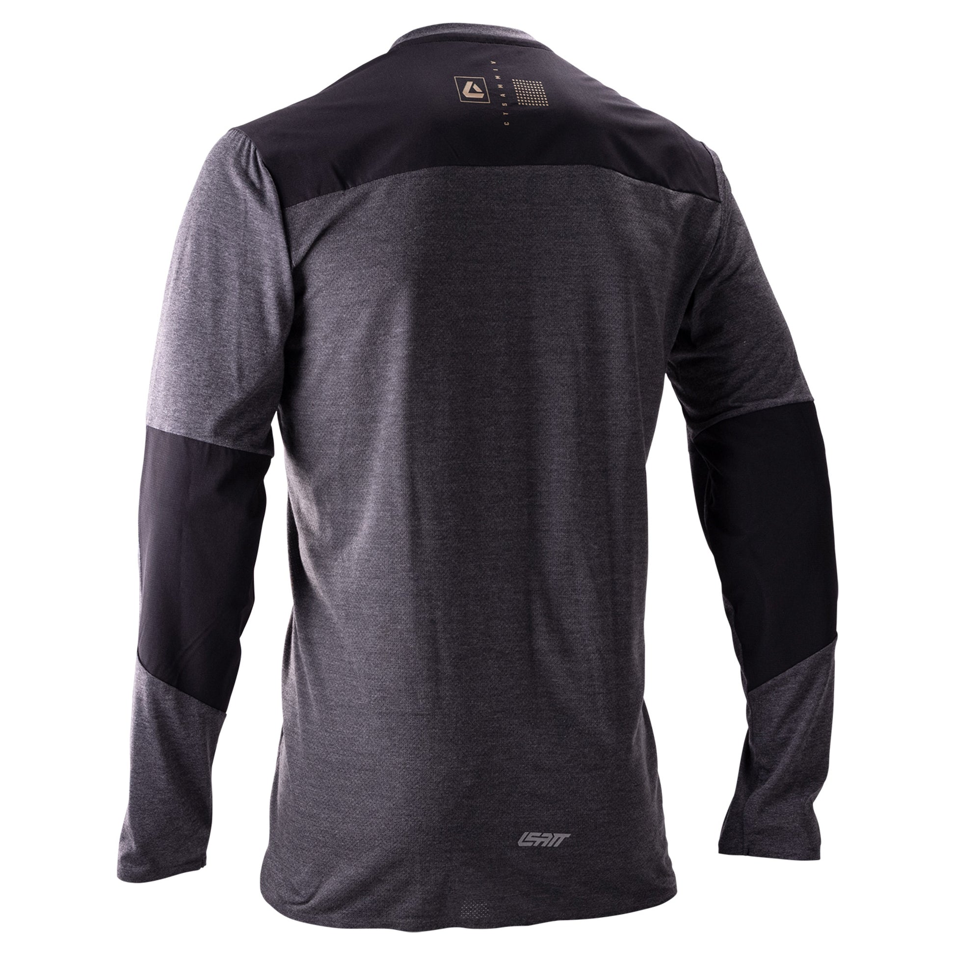 Leatt Trail 4.0 Long Sleeve Jersey - 2XL - Ghost Black - Image 2