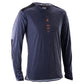 Leatt Trail 4.0 Long Sleeve Jersey - L - Galaxy Blue - Image 1