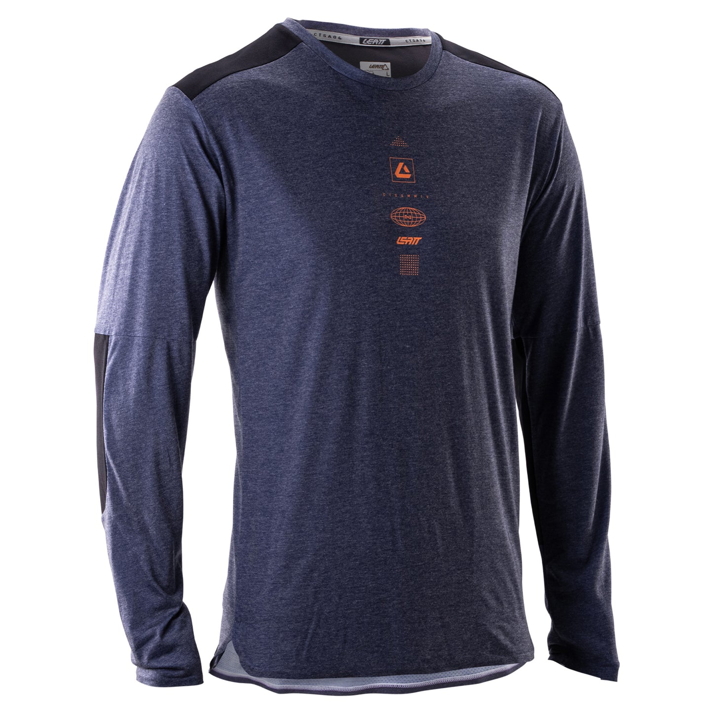 Leatt Trail 4.0 Long Sleeve Jersey - S - Galaxy Blue - Image 1