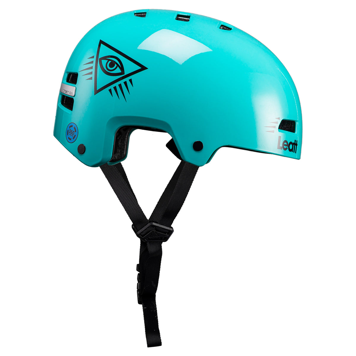 Leatt Urban 2.0 Youth Helmet - XS - Aqua Blue - Image 1