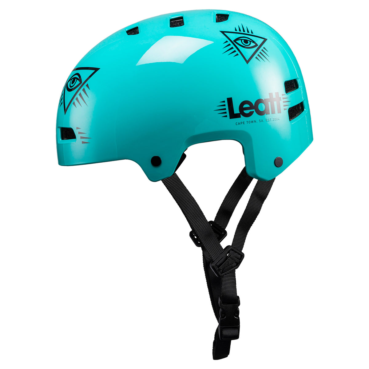 Leatt Urban 2.0 Youth Helmet - XS - Aqua Blue - Image 2