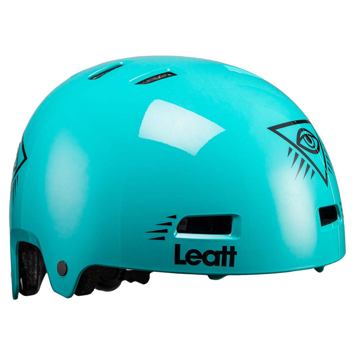 Leatt Urban 2.0 Youth Helmet - XS - Aqua Blue - Image 3
