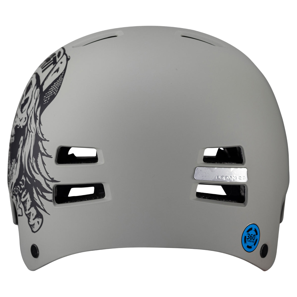 Leatt Urban 2.0 Youth Helmet - XS - Granite Grey - Image 4