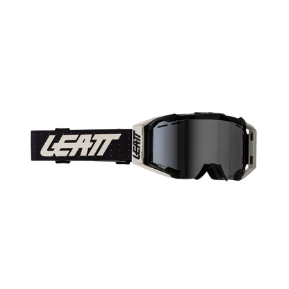 Leatt Velocity 5.0 MTB Iriz Goggles - One Size Fits Most - Black - Mirror Silver 50 Lens - Image 1