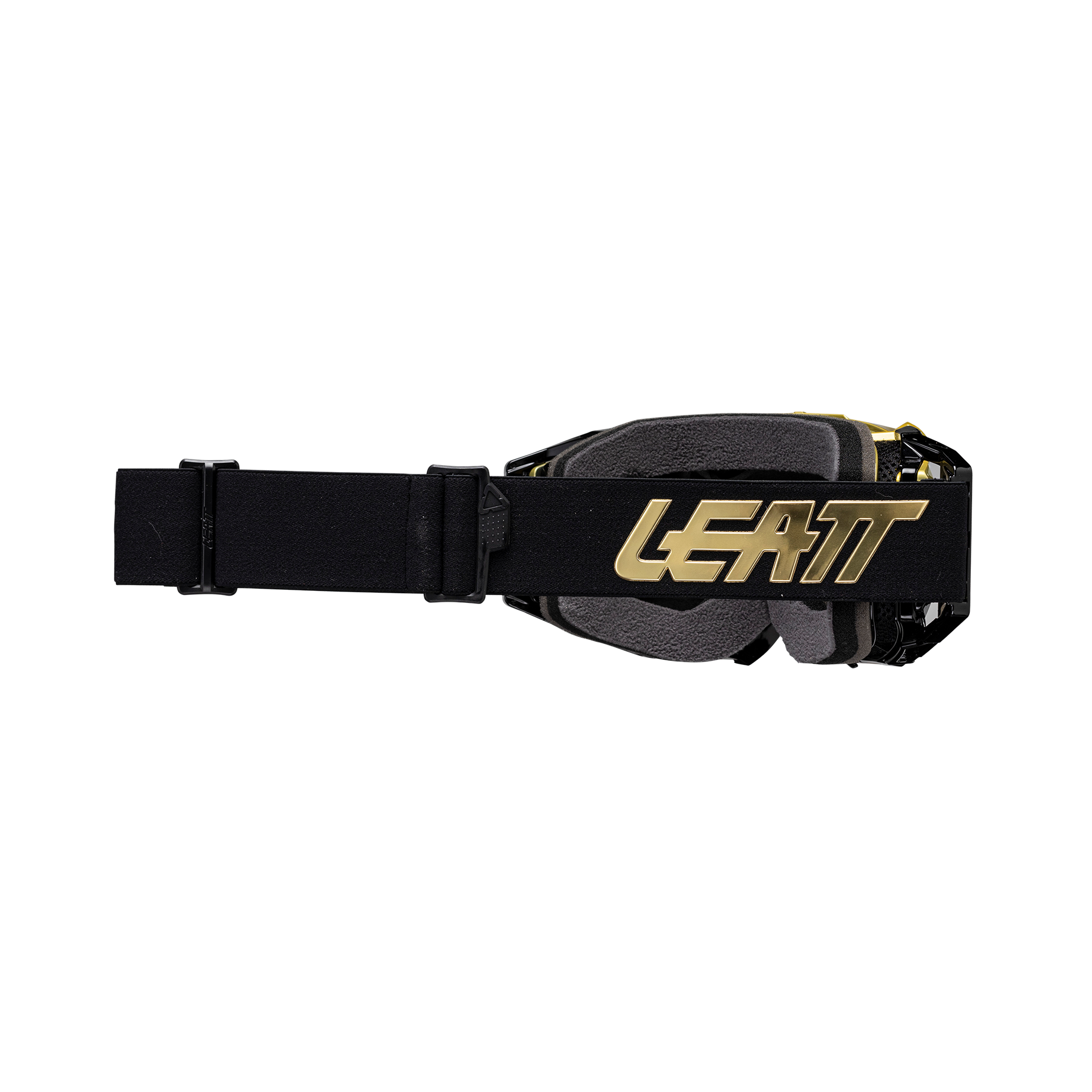 Leatt Velocity 5.0 MTB Iriz Goggles - One Size Fits Most - Gold - Mirror Bronze Ultracontrast 68 Lens - Image 2