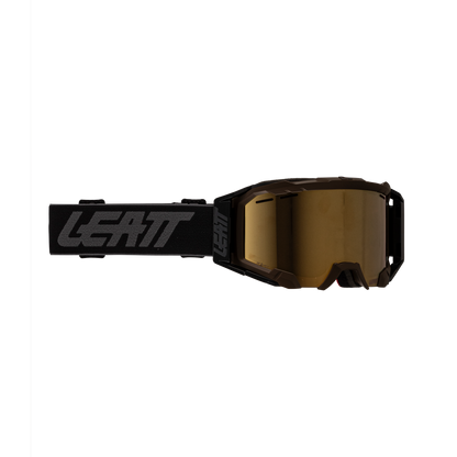 Leatt Velocity 5.0 MTB Iriz Goggles - One Size Fits Most - Loam - Mirror Bronze 68 Lens - Image 1