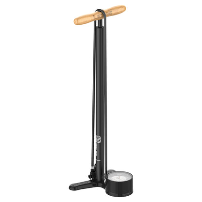Leyne Steel Floor Drive 3.5 Presta Floor Pump - Black - Image 1