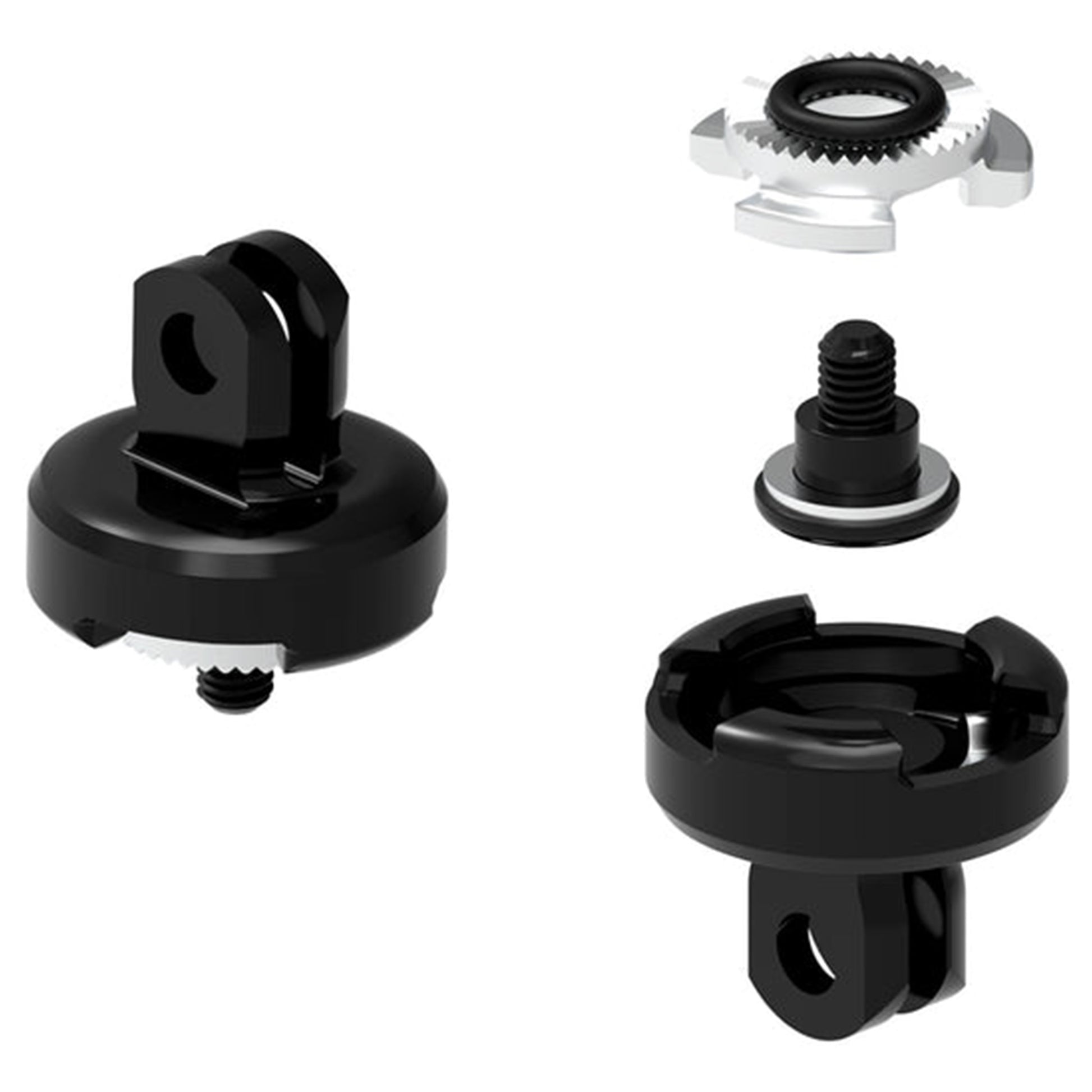 Lezyne Led Qpro Mount - Alloy Quick Release Gopro Mount - Image 1
