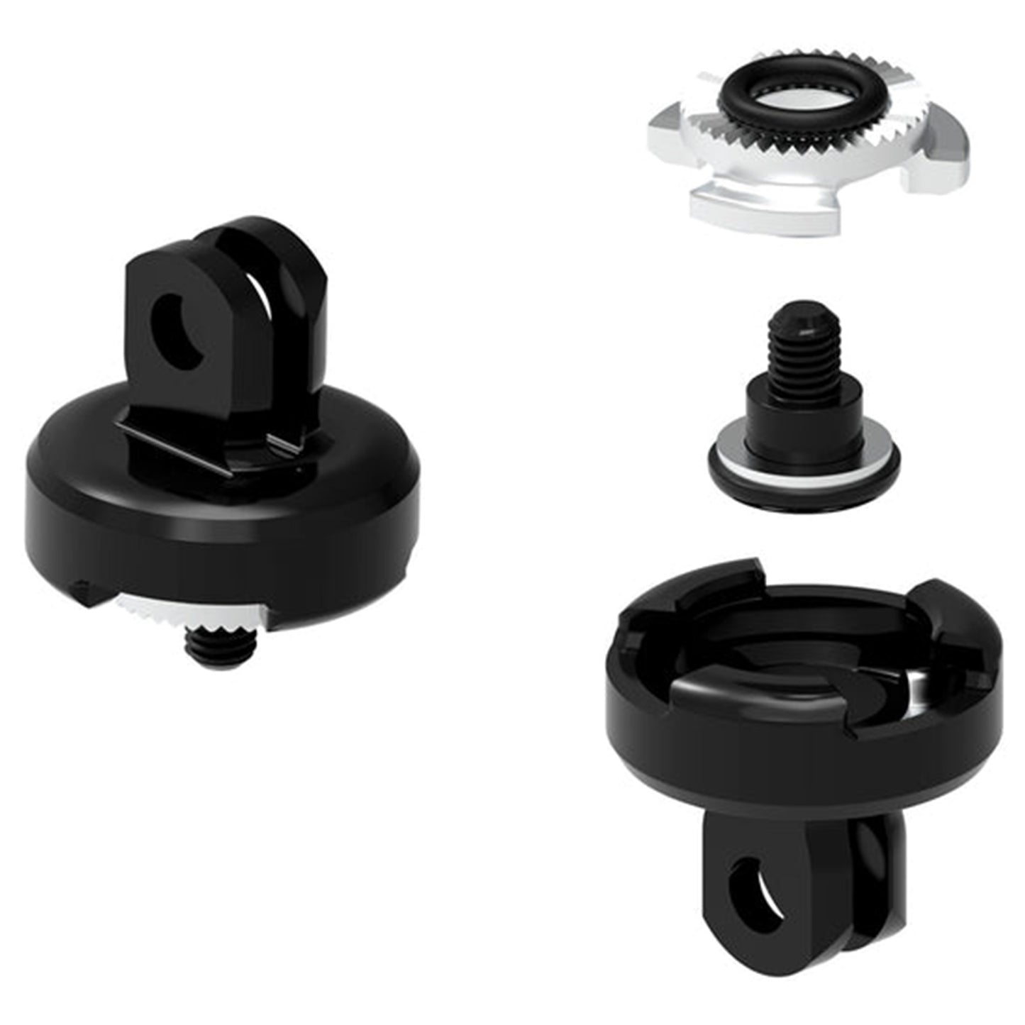 Lezyne Led Qpro Mount - Alloy Quick Release Gopro Mount - Image 1