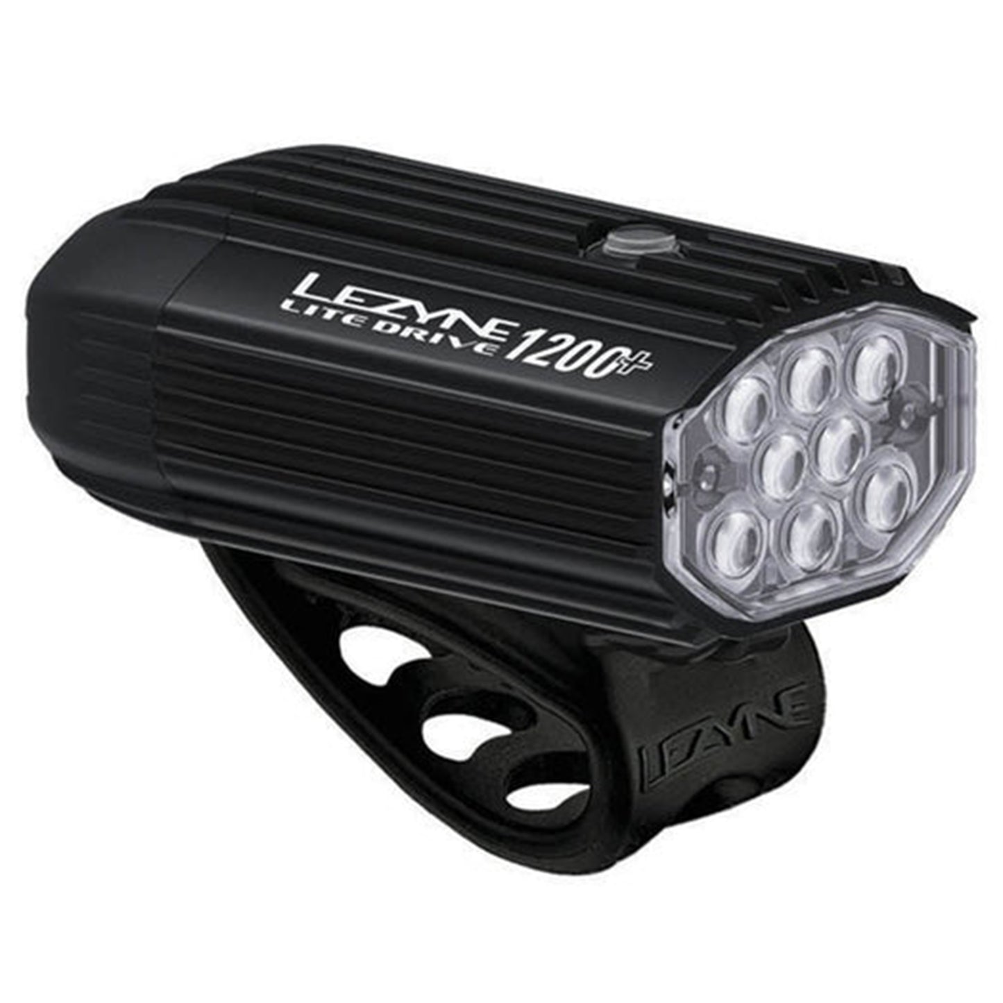 Lezyne Lite Drive Light 1200+ - Front - 1200 - Black - Image 1