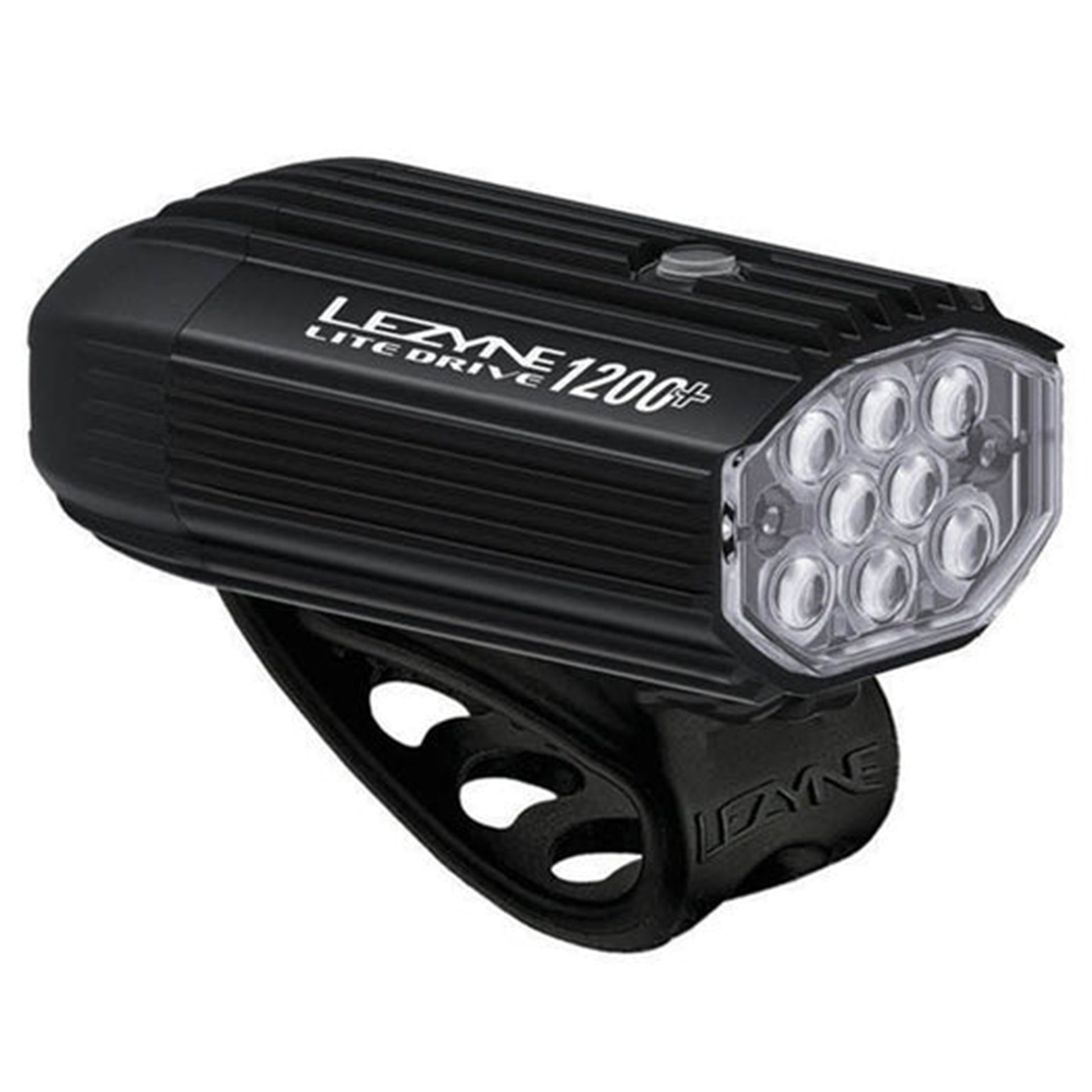 Lezyne Lite Drive Light 1200+ - Front - 1200 - Black - Image 1