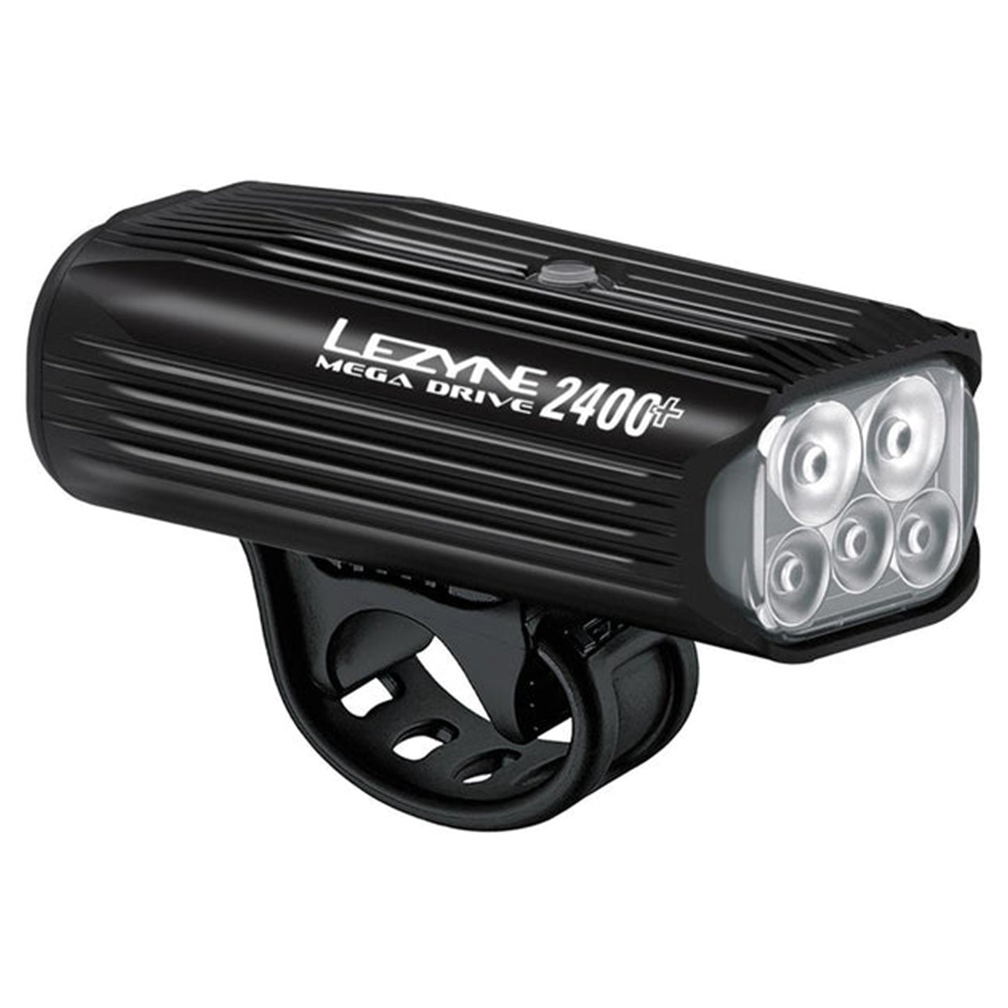 Lezyne Mega Drive Light 2400+ - Front - 2400 - Black - Image 1