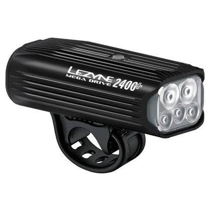 Lezyne Mega Drive Light 2400+ - Front - 2400 - Black - Image 1