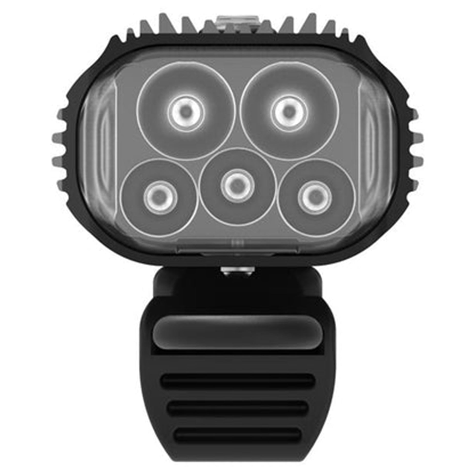 Lezyne Mega Drive Light 2400+ - Front - 2400 - Black - Image 3