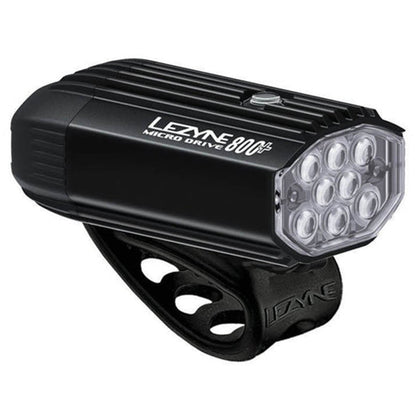 Lezyne Micro Drive Light 800+ - Front - 800 - Black - Image 1