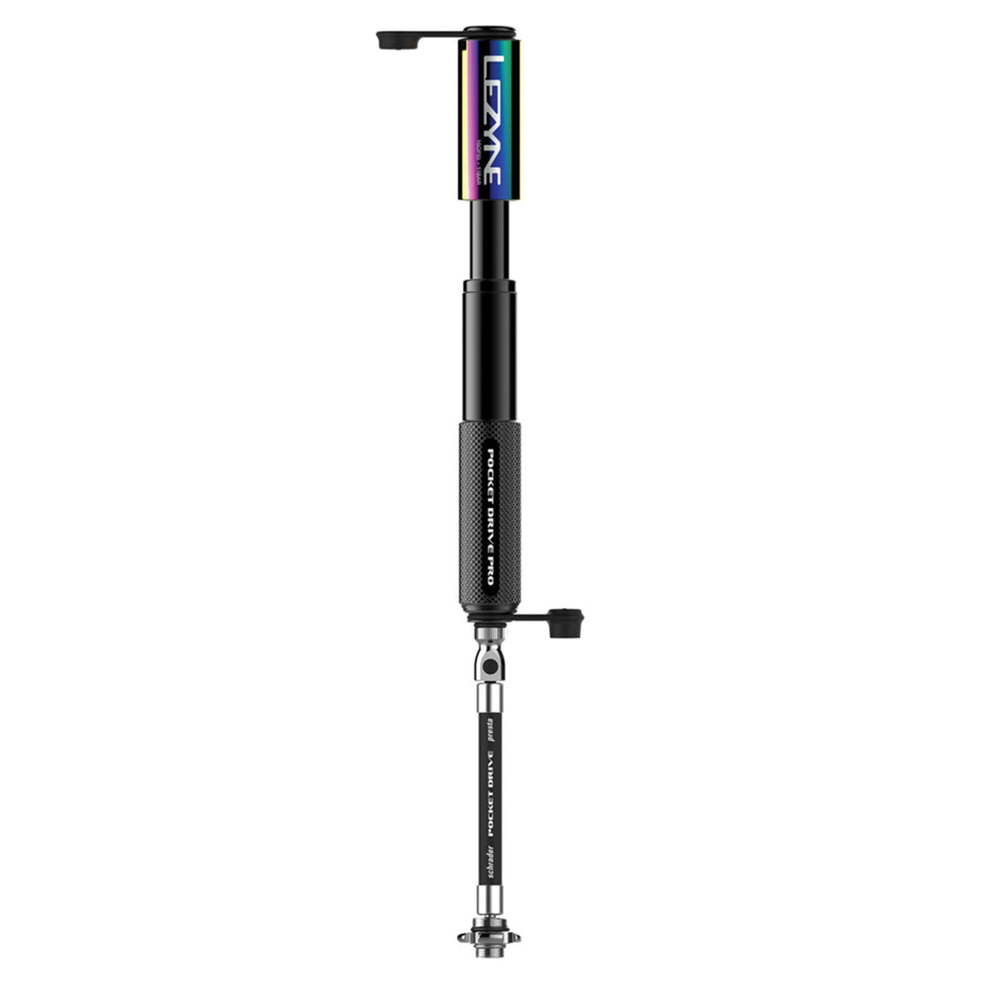 Lezyne Pocket Drive Pro HV Mini Pump - Neo Metallic - Image 3