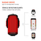 Lezyne Radar Drive Rear Light - Rear - 300 - Black - Image 3