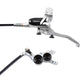 Hope Tech 4 V4 Disc Brake - Rear - Left Lever - 1720mm - Silver - Black