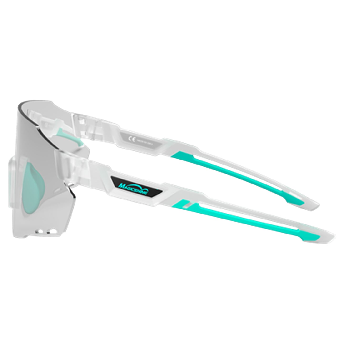 Magicshine Photochromatic Windbreaker Glasses - One Size Fits Most - Photochromic - Lake Placid - Image 2