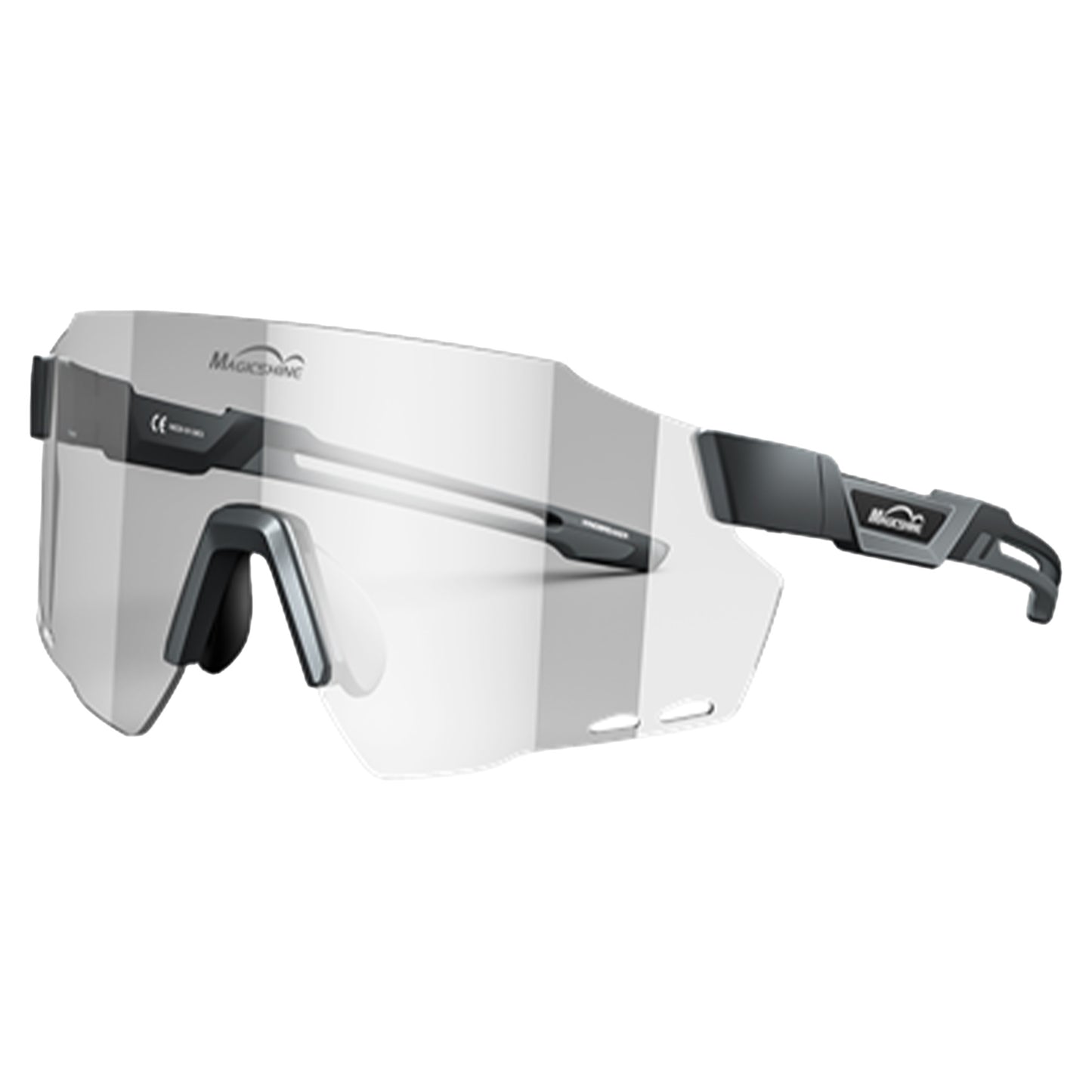 Magicshine Photochromic Windbreaker Glasses - One Size Fits Most - Photochromic - Black - Image 1