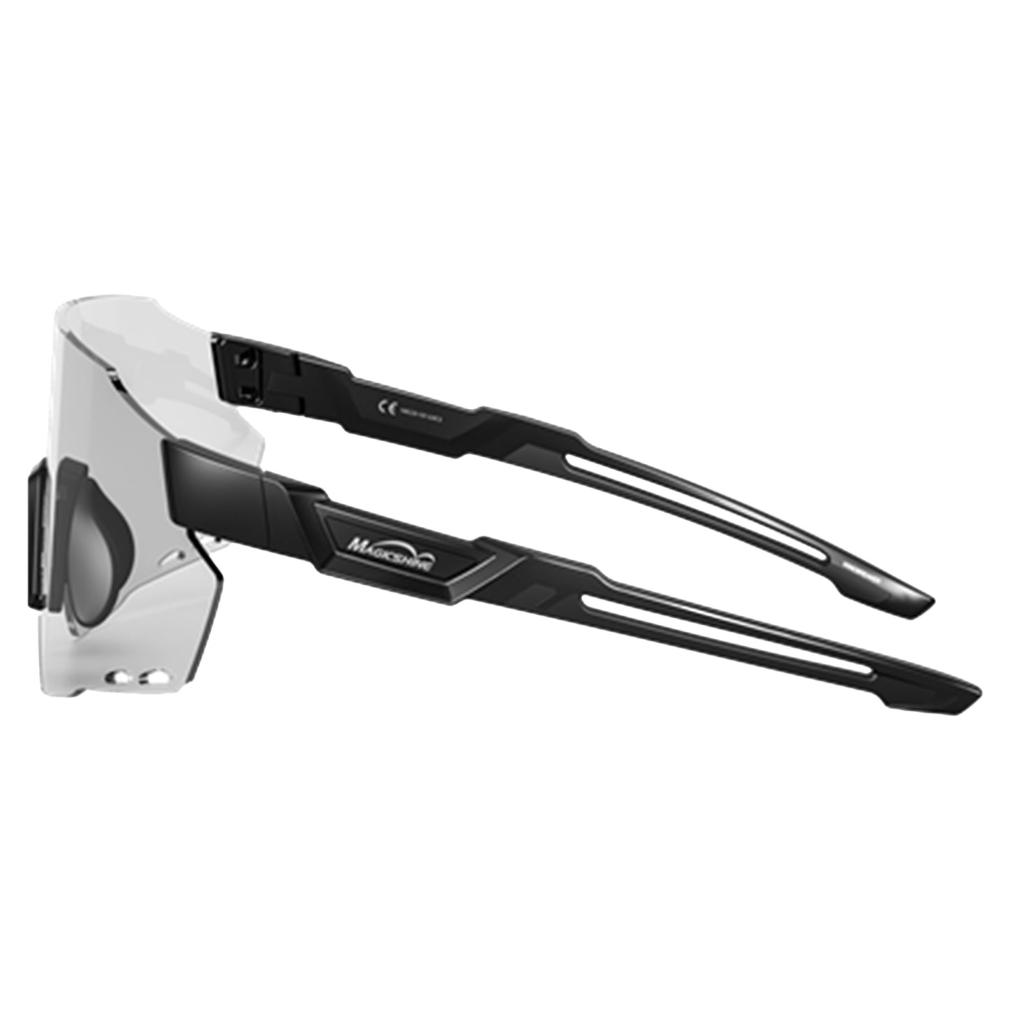 Magicshine Photochromic Windbreaker Glasses - One Size Fits Most - Photochromic - Black - Image 2