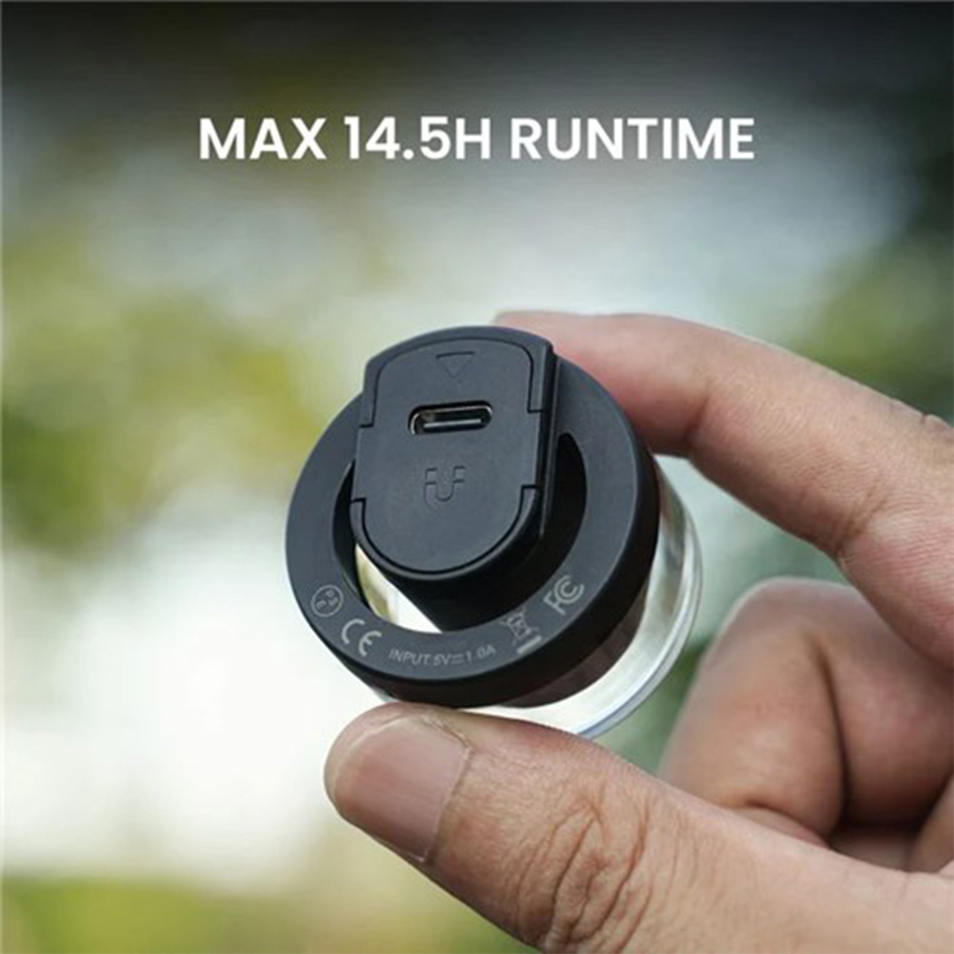 Magicshine Vivee 50 Halo Smart Rear Light - Rear - 50 - Black - Smart / Halo - Image 3