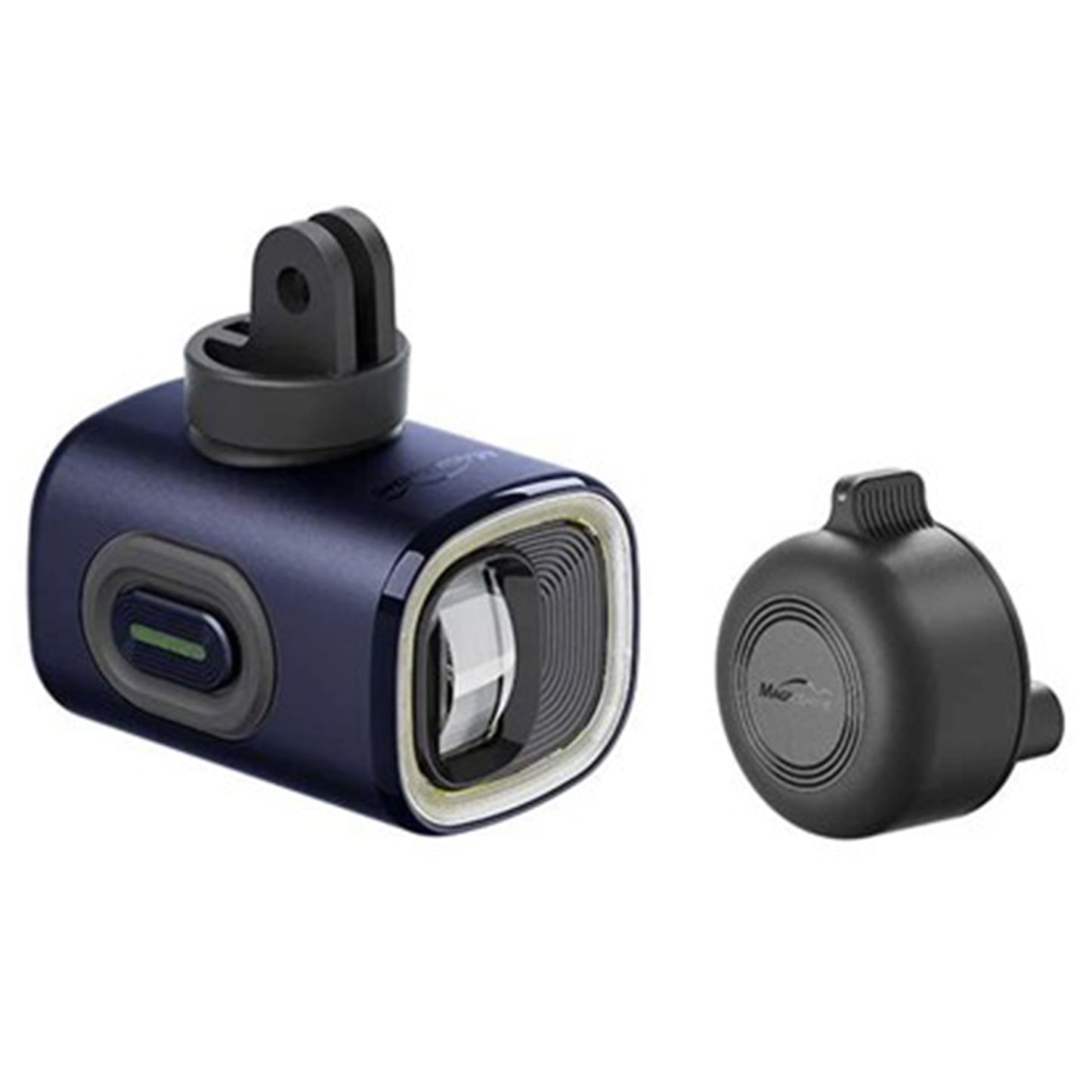Magicshine VTG1000 Mini Bike Light - Front - 1000 - Ocean Blue - Brompton / USB-C - Image 1