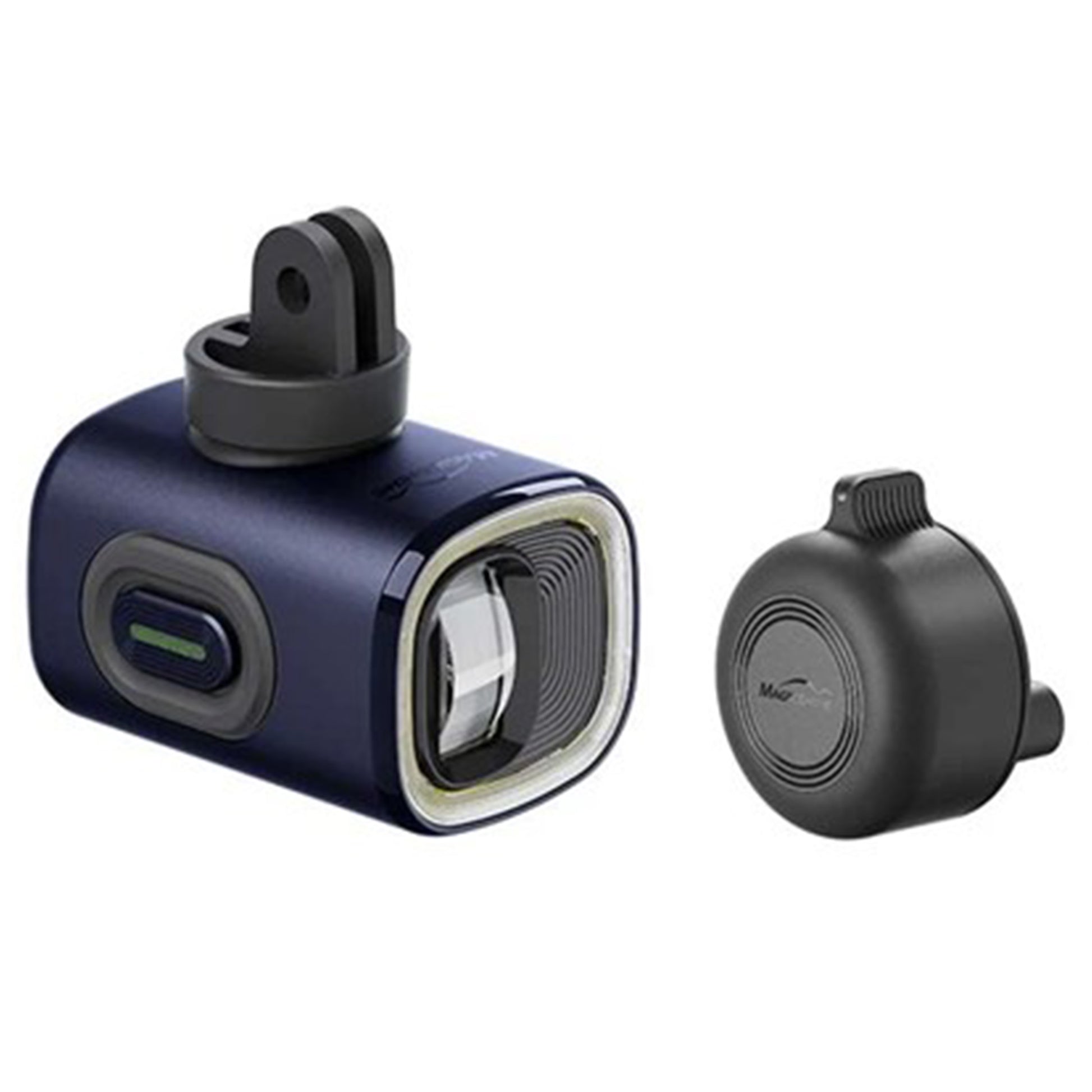 Magicshine VTG1000 Mini Bike Light - Front - 1000 - Ocean Blue - Brompton / USB-C - Image 1