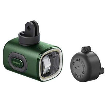 Magicshine VTG1000 Mini Bike Light - Front - 1000 - Racing Green - Brompton / USB-C - Image 1