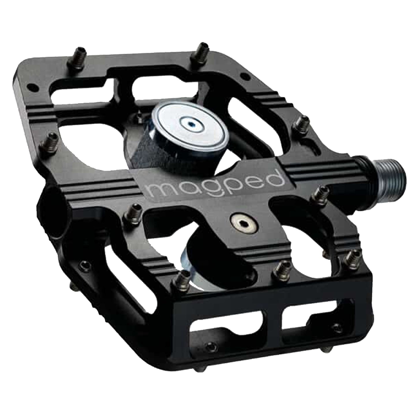 Magped Gravity 150 Magnetic Flat Pedals - Standard - Black - Image 1