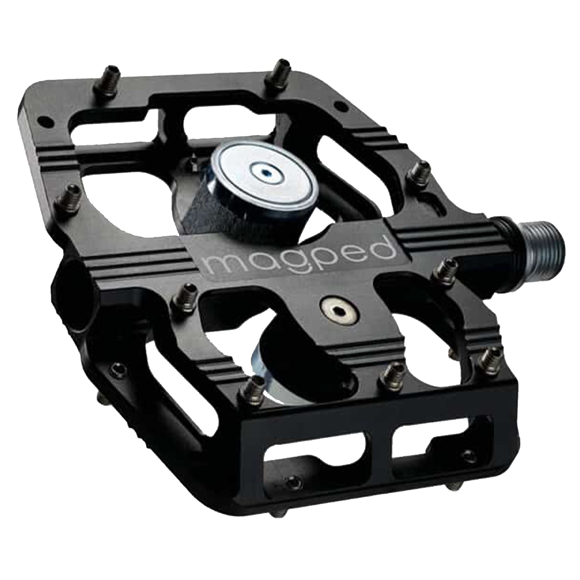 Magped Gravity 150 Magnetic Flat Pedals - Standard - Black - Image 1