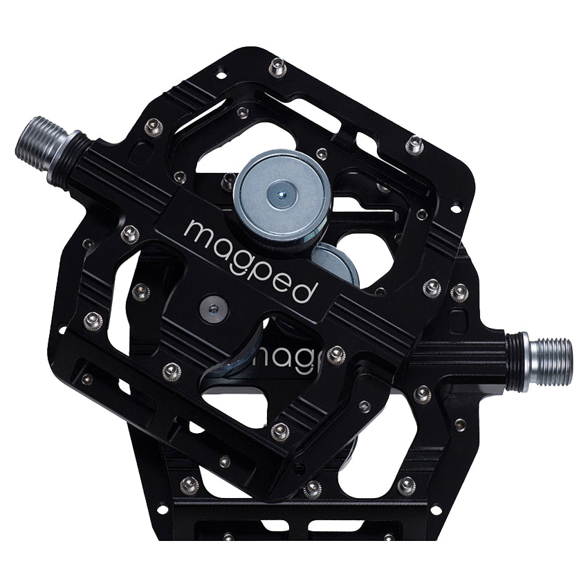 Magped Gravity 150 Magnetic Flat Pedals - Standard - Black - Image 10