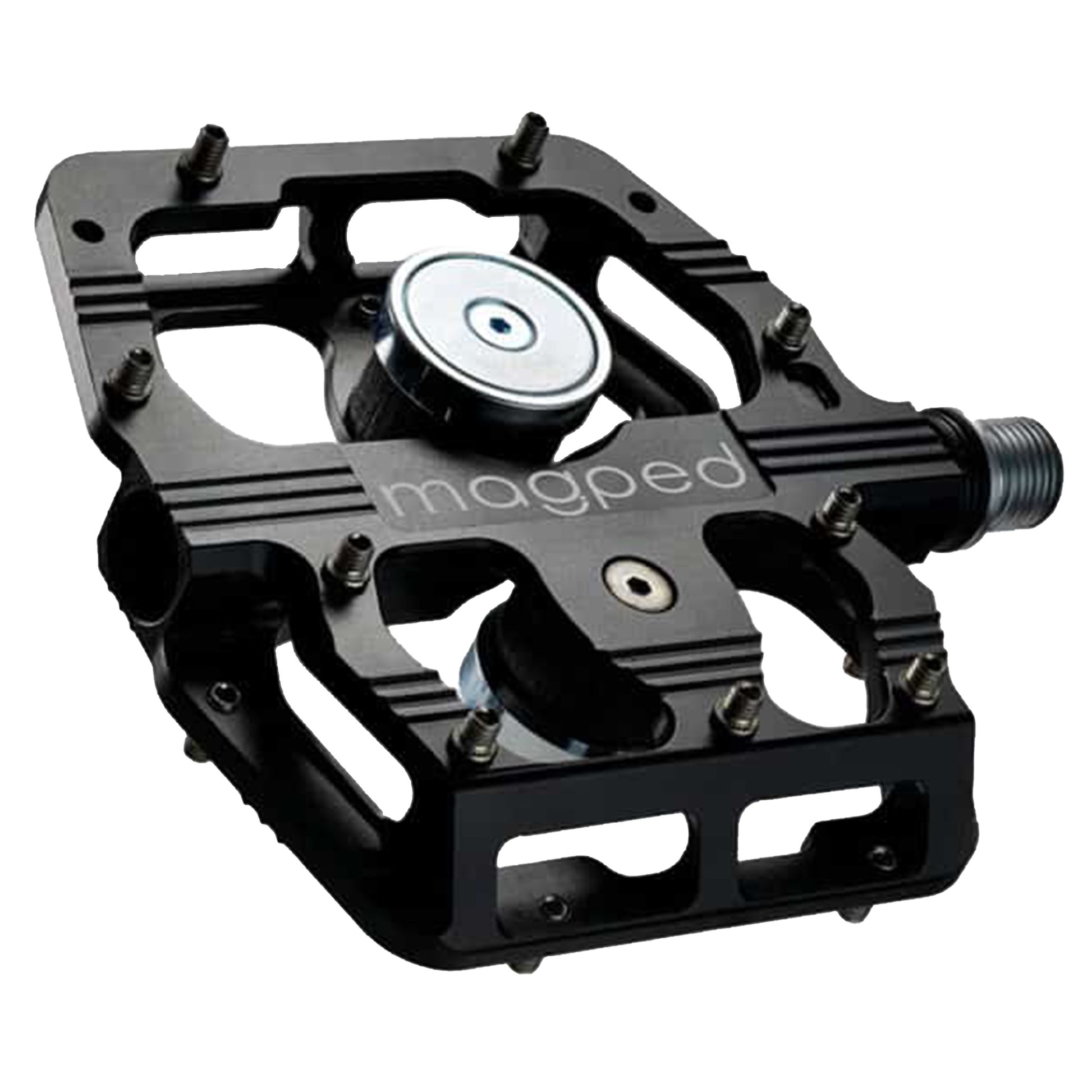Magped Gravity 200 Magentic Flat Pedals - Standard - Black - Image 1