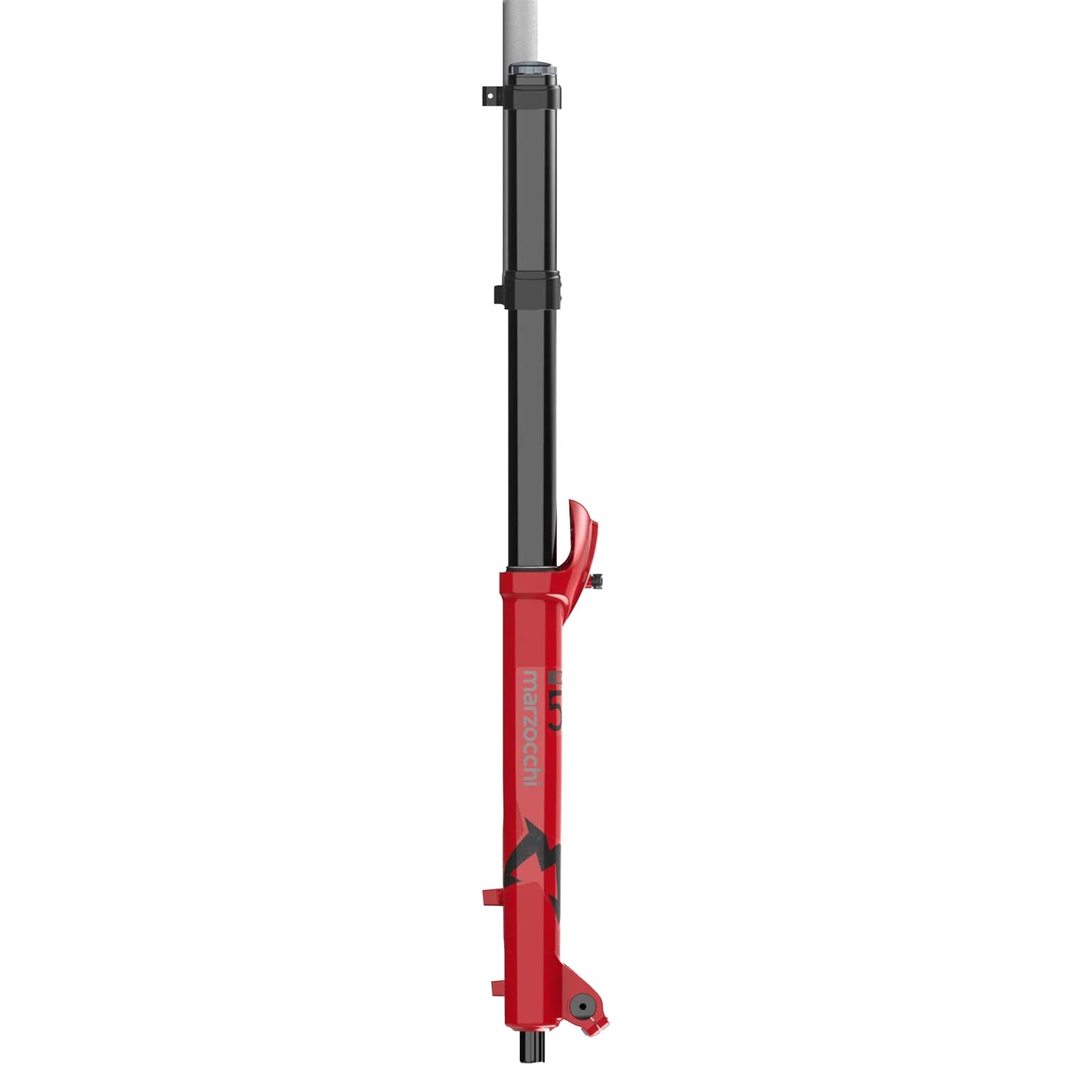 Marzocchi Bomber 58 Fork - 27.5 Inch - 1 1/8th Inch Straight - 20x110mm Boost - 200mm - 51mm - GRIP - Red - Image 3